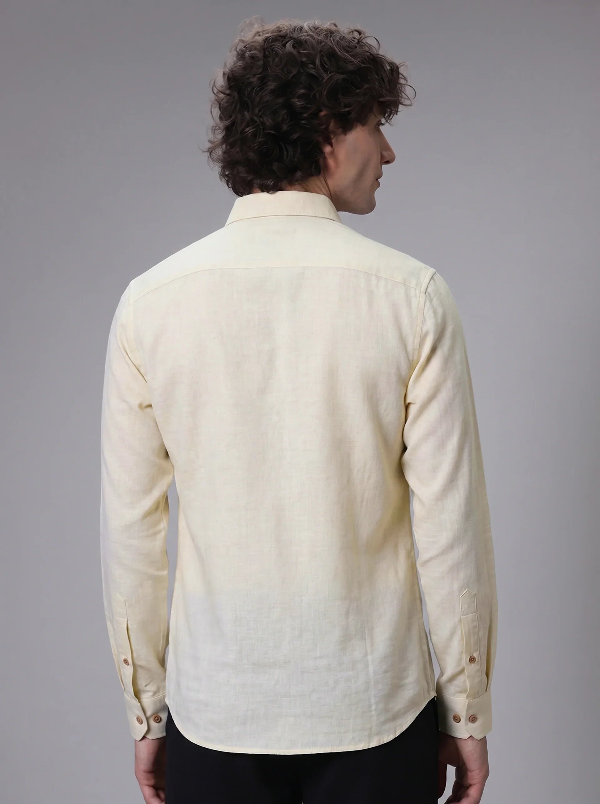 Desert Dune Premium Beige Embroidered Shirt