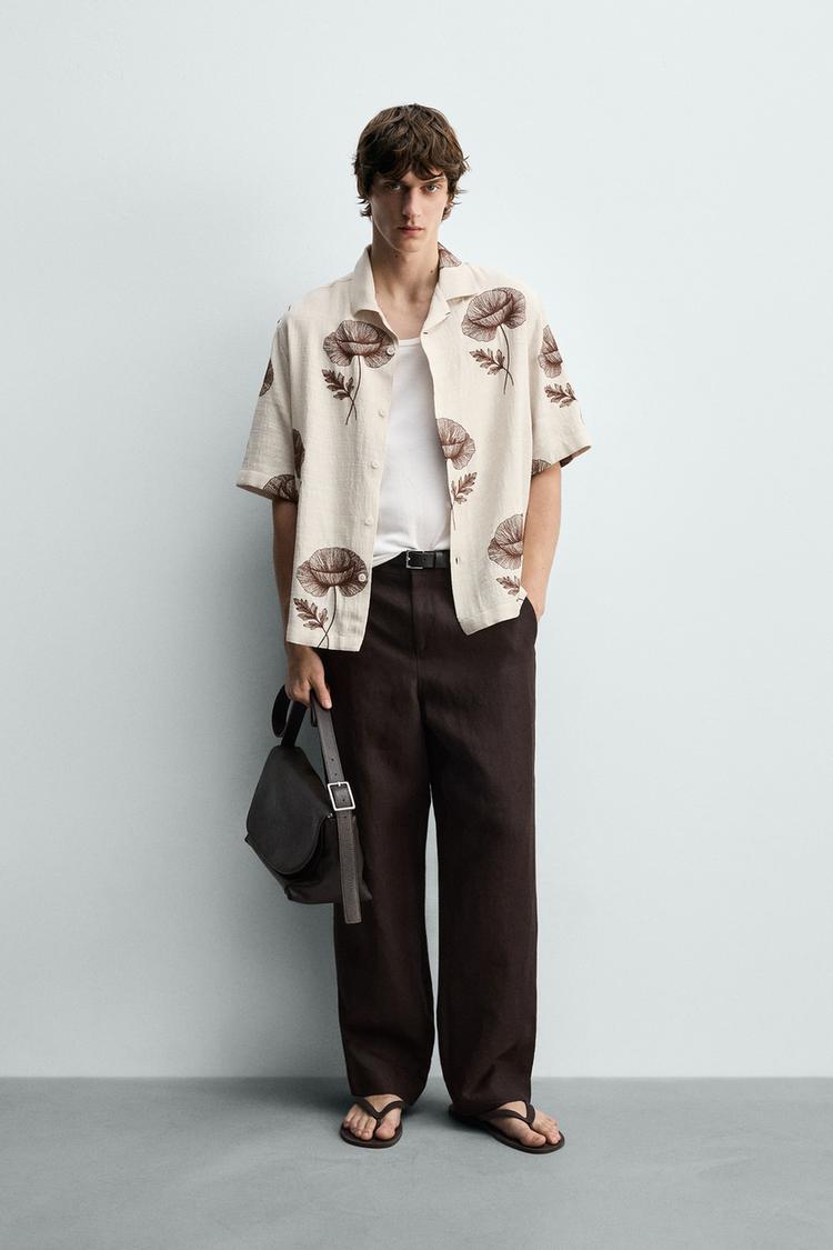 Stay Cool in Linen For Men Shirt