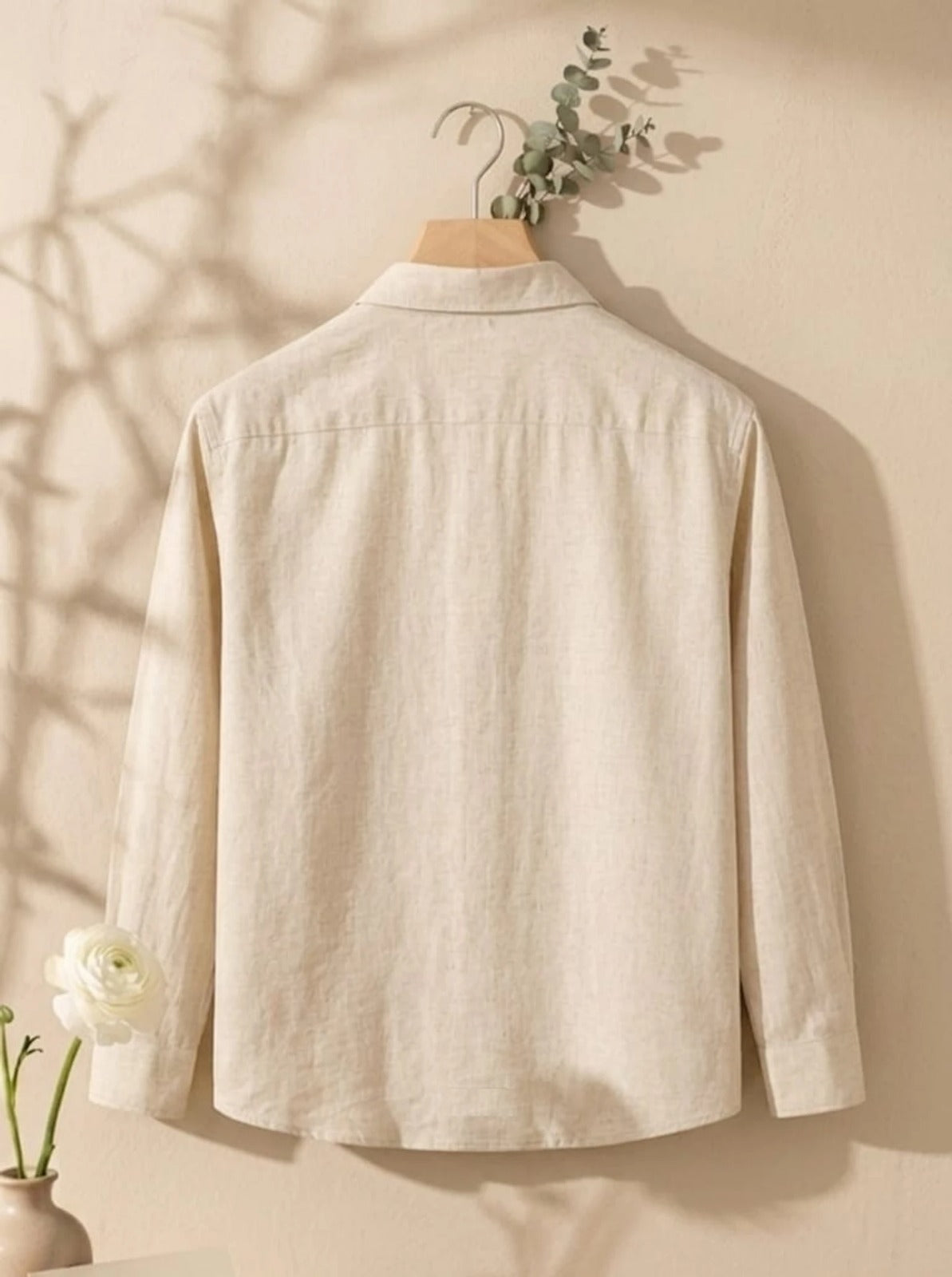 Upgrade your wardrobe with this stylish embroidered shirt