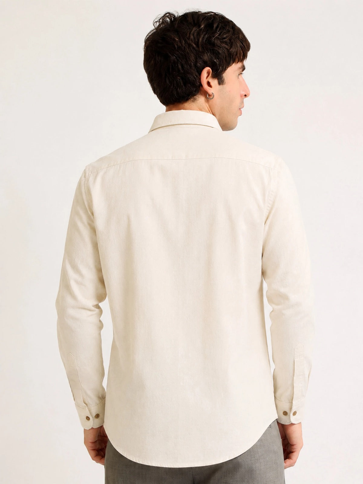 Men’s Classic Embroidered Full Sleeve Shirt